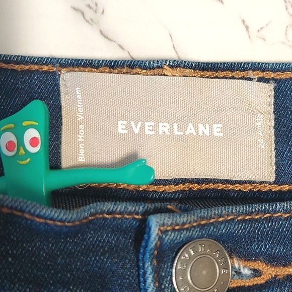 Everlane High-rise Skinny Ankle Jeans, size 24 - Picture 4 of 9